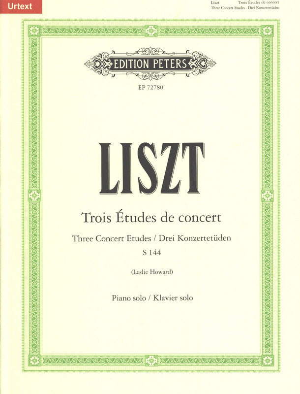Three Concert Etudes S 144