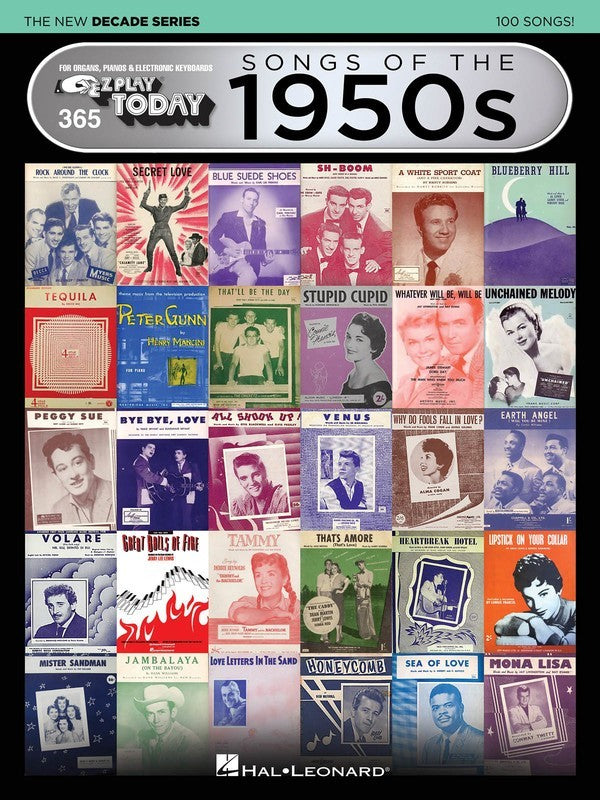EZ Play 365 Songs of the 1950s - The New Decade Series