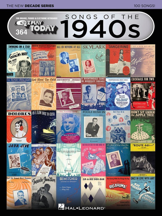 EZ Play 364 Songs of the 1940s - The New Decade Series