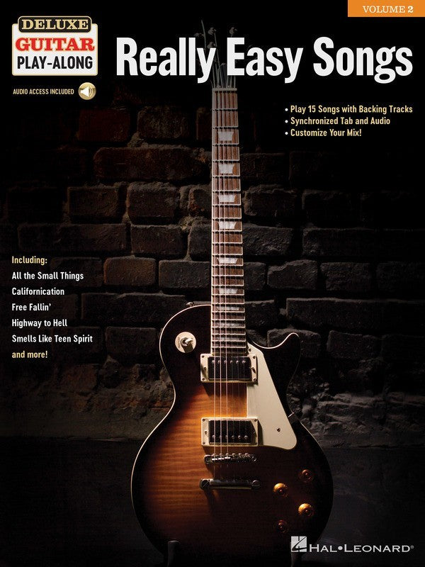 Really Easy Songs Deluxe Guitar Play-Along Volume 2