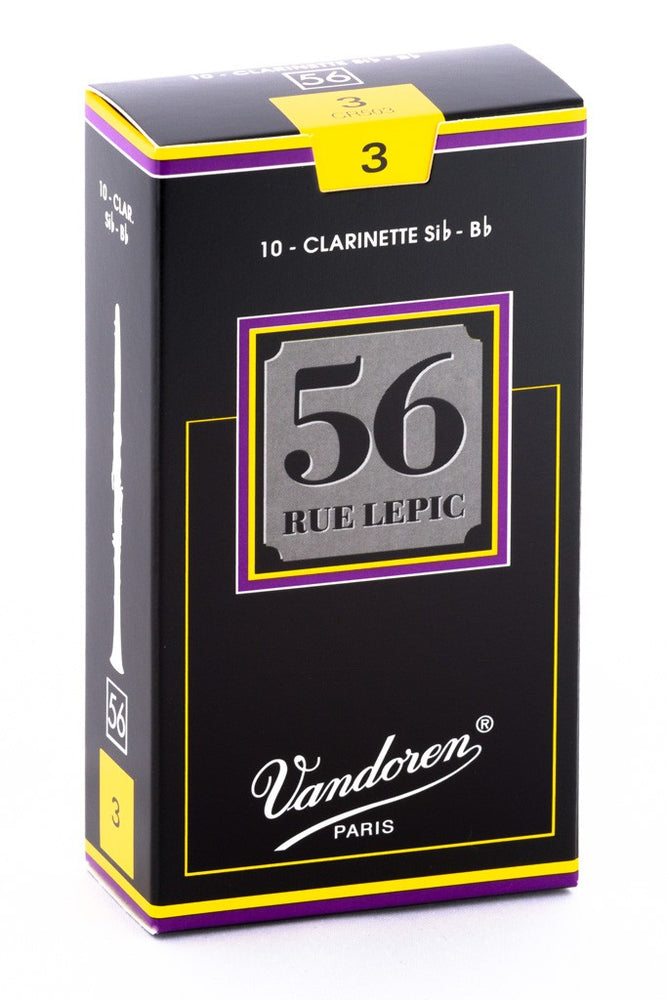 Vandoren 56 Rue Lepic Clarinet Reeds Box of 10