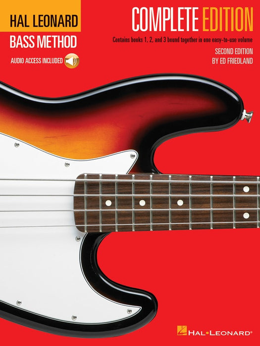 Hal Leonard Bass Method - Complete Edition with Audio Access