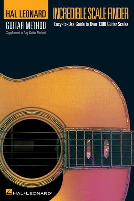 Hal Leonard Guitar Method Book - Incredible Scale Finder