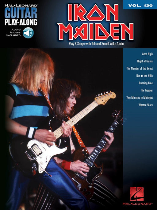 Iron Maiden Guitar Play-Along BK/OLA Vol 130