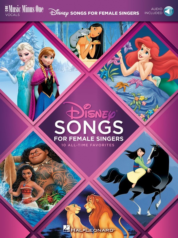 Disney Songs for Female Singers Music Minus One Vocals