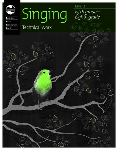 Singing Technical Work Book - 2010 Fifth to Eighth Grade
