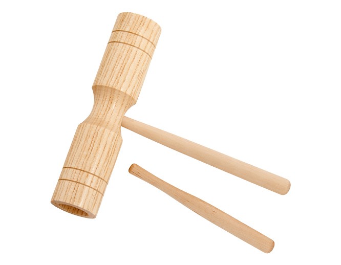 Two Tone Wood Block by