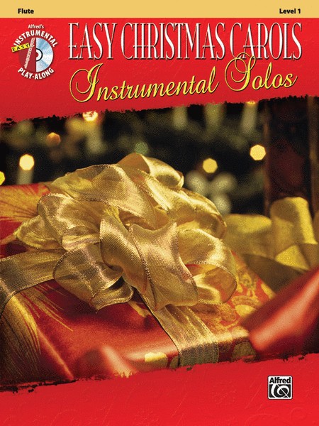 Easy Christmas Carols Instrumental Solos Flute BK / CD