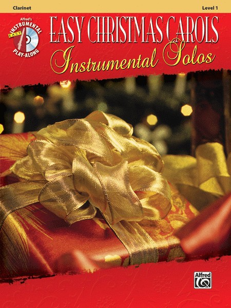 Easy Christmas Carols Instrumental Solos Clarinet BK / CD