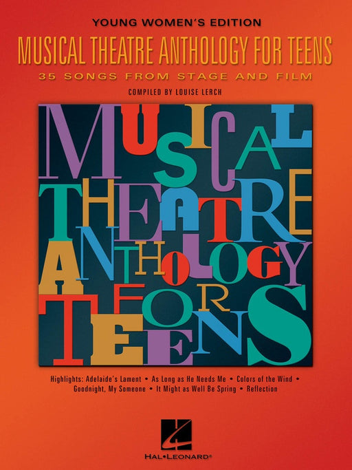 Musical Theatre Anthology for Teens - Young Women's Edition