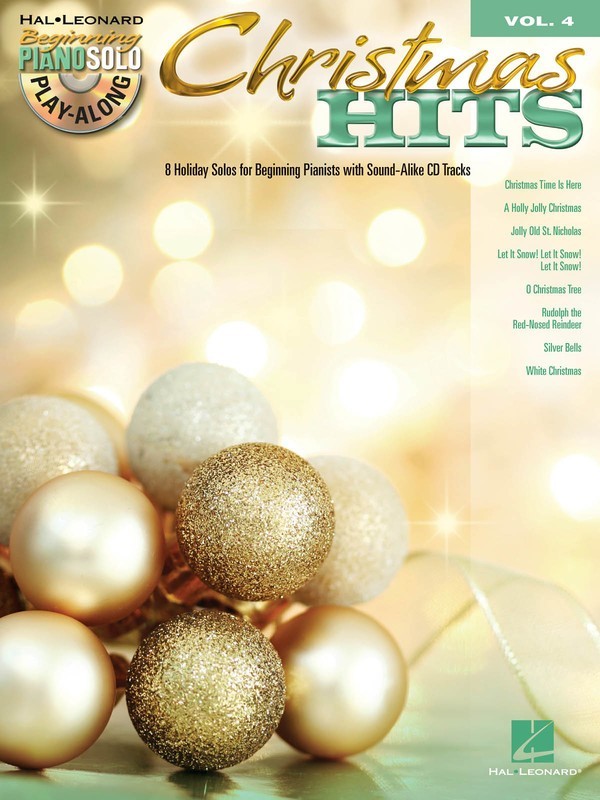 Christmas Hits - Beginning Piano Solo Play Along Vol 4