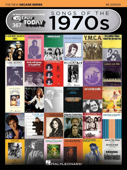 EZ Play 367 Songs of the 1970s - The New Decade Series