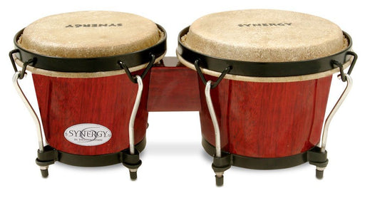 Toca 6 & 6-3/4" Synergy Series Wooden Bongos in Rio Red