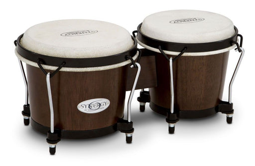 Toca 6 & 6-3/4" Synergy Series Wooden Bongos in Trans Black