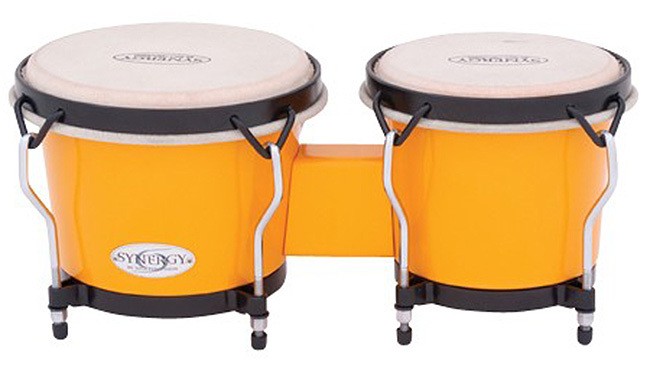 Toca 6 & 7" Synergy Series Synthetic Bongos in Yellow