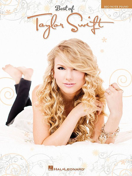 Best of Taylor Swift in Big Note Piano by