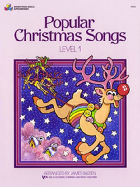 Popular Christmas Songs Primer Level Bastien by Bastien