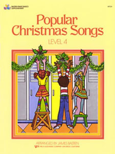 Popular Christmas Songs Primer Level Bastien by Bastien