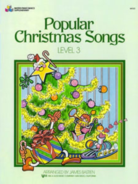 Popular Christmas Songs Primer Level Bastien by Bastien