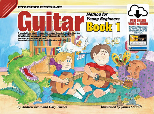 Progressive Guitar Method Young Beginners Book 1 by Progressive