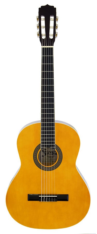 Aria Fiesta 1/2 Size Classical/Nylon String Guitar in Black