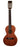 Aria ASA Series Nylon String Travel Guitar In Natural Satin