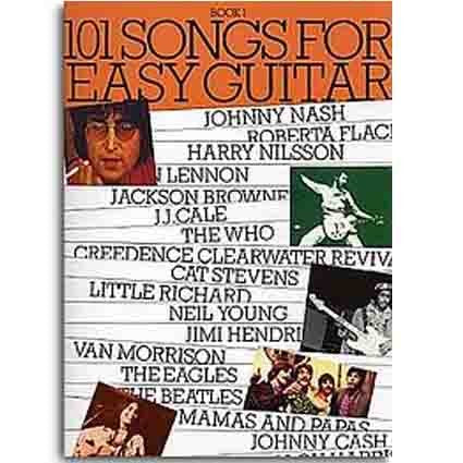 101 Songbook Easy Guitar Book 1 by
