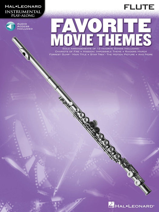 Favorite Movie Themes for Flute w Audio Access