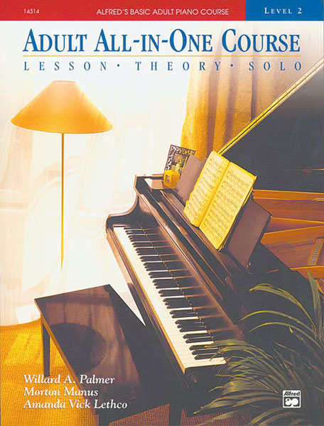 Alfred Adult All in One Lesson, Theory and Technic Book/CD - Piano Methods  - Perth Music Shop — Crescendo Music Perth, Australia