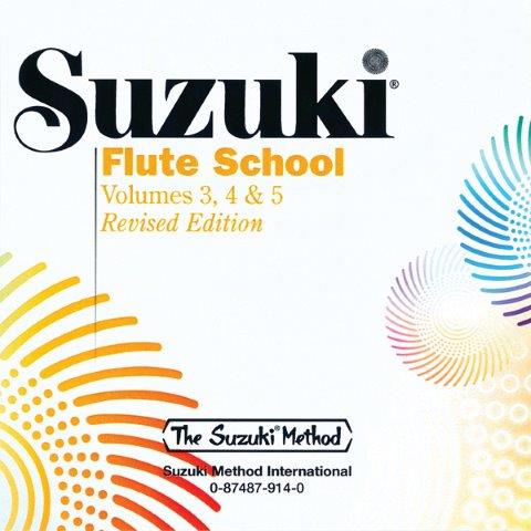Suzuki Flute School Method Vol 2, 3 & 4 CD Only