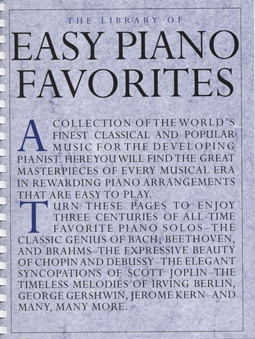 The Library of Easy Piano Favorites - Easy Piano