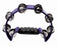 Half Moon Tambourine with 16 Pairs of Jingles (3 Colours)
