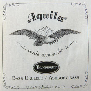 Aquila Thundergut Bass Ukulele 4 String Set