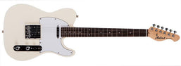 Aria 615 Frontier Series Electric Guitar in Ivory