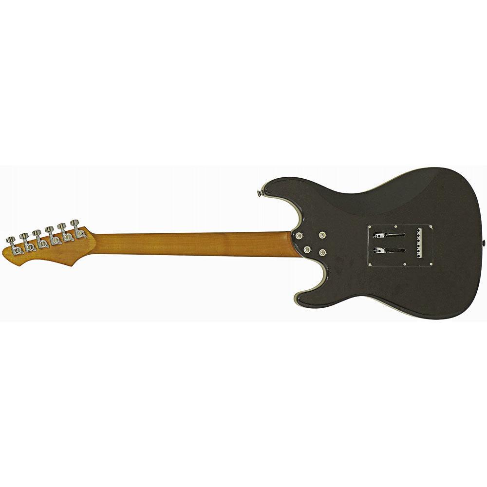Aria 714-DG Fullerton Tribute Collection Electric Guitar in Black