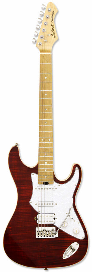 Aria 714-MK2 Fullerton Electric Guitar Ruby Red