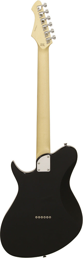 Aria JET-2 Series Electric Guitar in Black