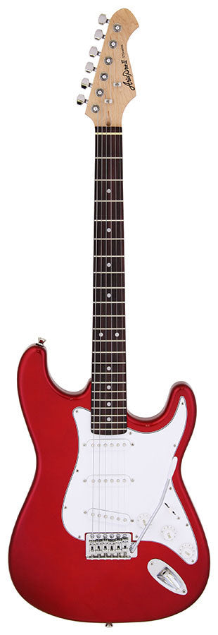 Aria STG-003 Series Electric Guitar in Candy Apple Red