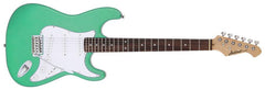 Aria STG-003 Series Electric Guitar in Surf Green