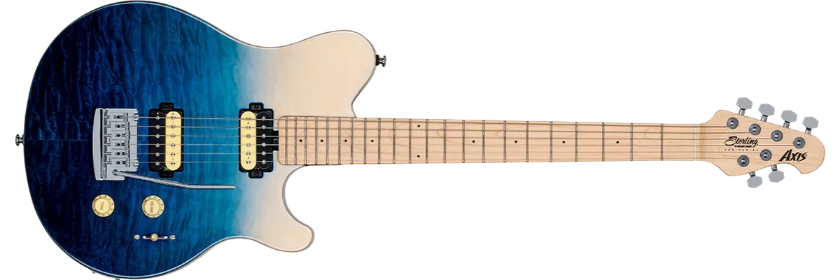 Sterling by Music Man Axis AX3 Quilted Maple Electric Guitar *CLEARANCE