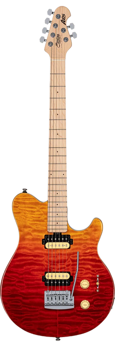Axis AX3 Quilted Maple | Sterling by Music Man