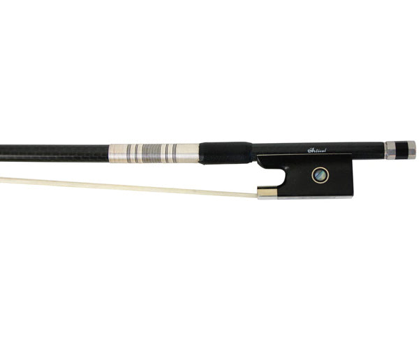 Violin Bow Articul Carbon - Graphite with Black Silver Wire