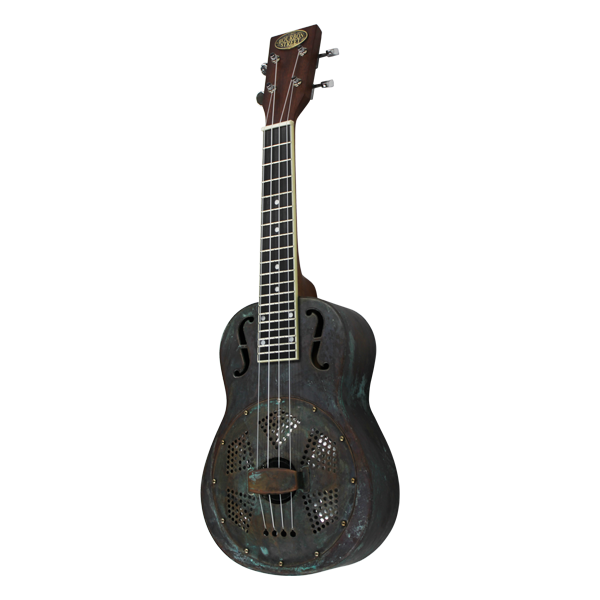 Bourbon Street Copper Rust Concert Resonator Ukulele