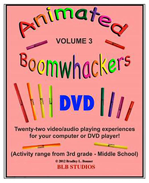 Boomwhackers "Animated Boomwhackers" DVD Only