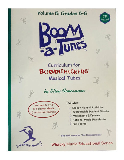 Boomwhackers "Boom-a-Tunes" Curriculum Book/CD