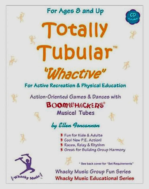 Boomwhackers "Totally Tubular Whactive" Book/CD