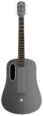 Blue Lava Guitar Pickup w/ Case Black