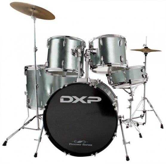 DXP Pioneer Series Complete Drum Kit with Stool and Cymbals
