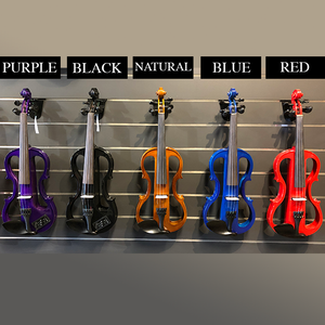 Carlo Giordano 3/4 Size Electric Violin Natural | Crescendo Music Carlo Giordano 3/4 Size Electric Violin Natural | Crescendo Music