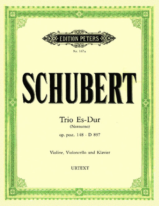 SCHUBERT Piano Trio (Notturno) Op. posth.148 (D.897)